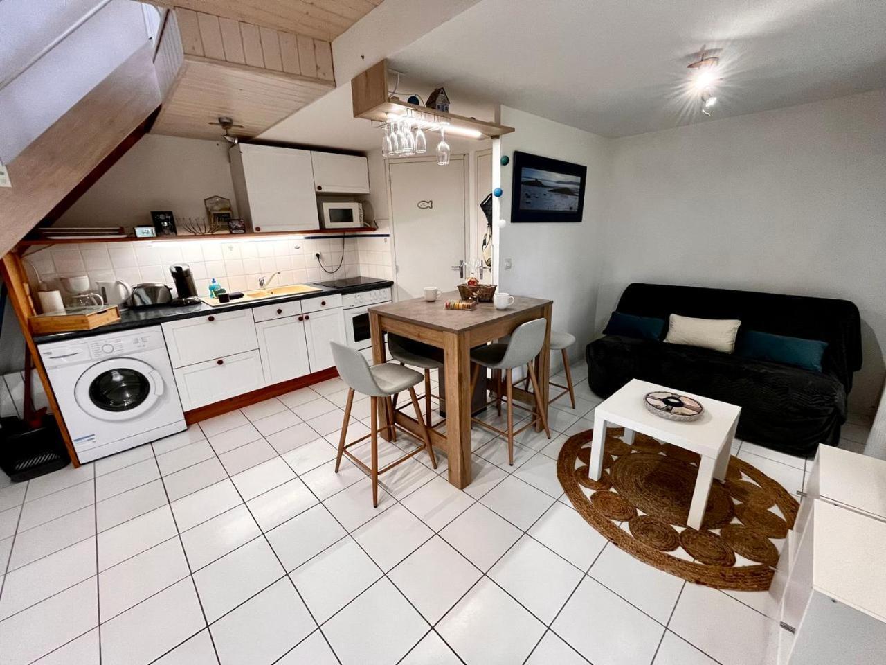 Keraven, Charmante Maisonnette, Piscine Commune 1-4 Personnes Моэлан-сюр-Мер Экстерьер фото